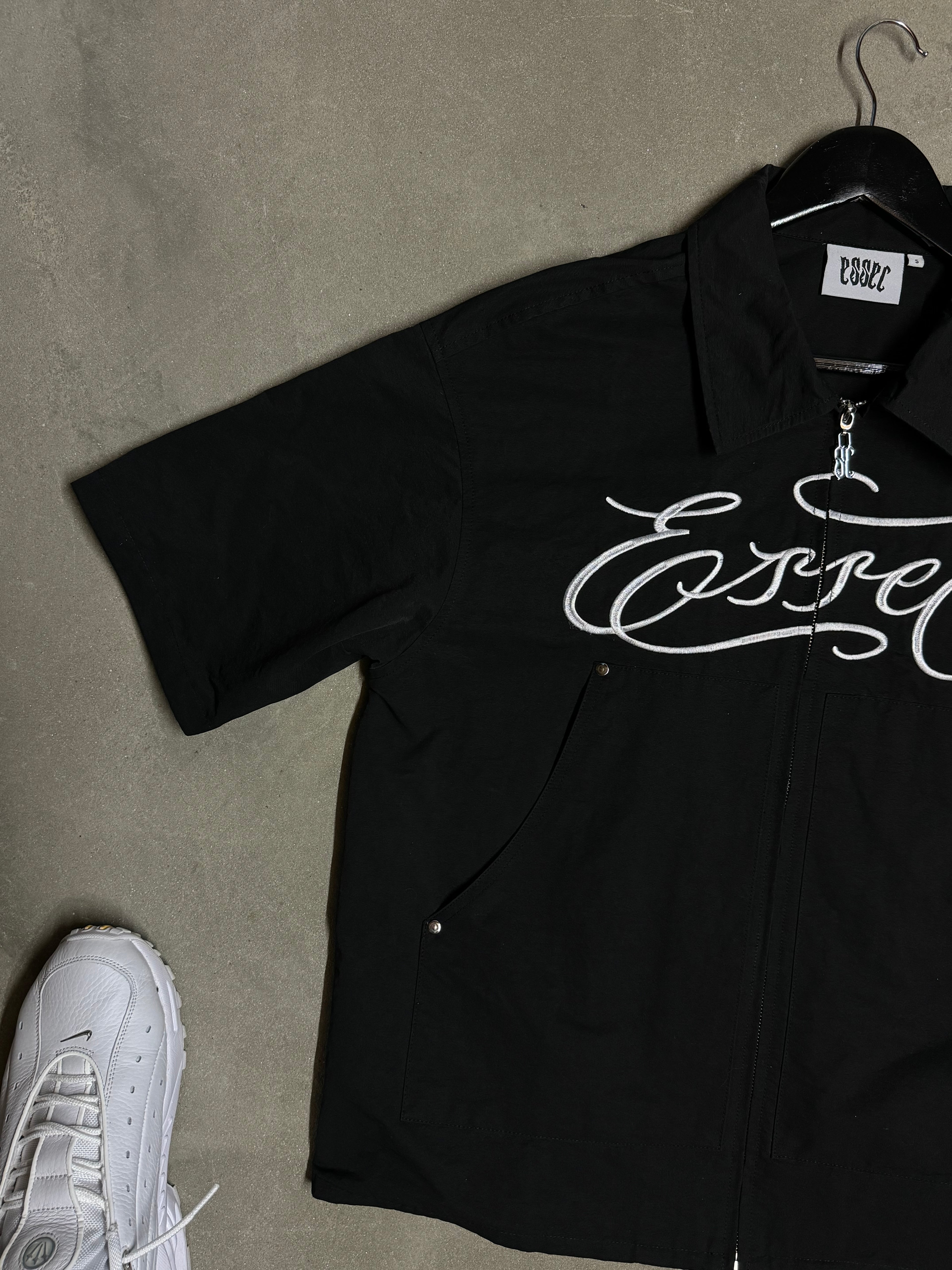 Essec Black Zip Shirt