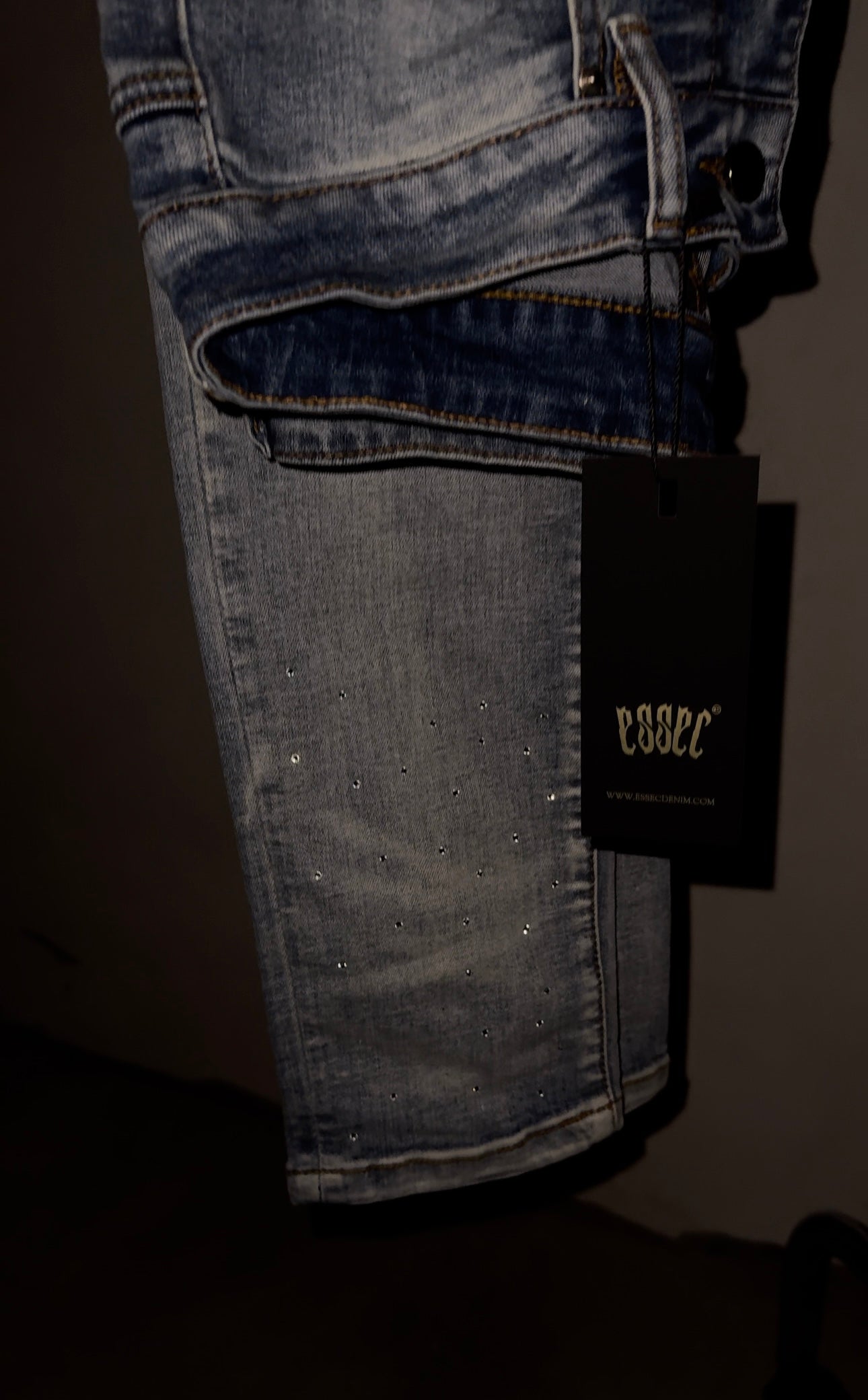 Essec Rhinestone Denim