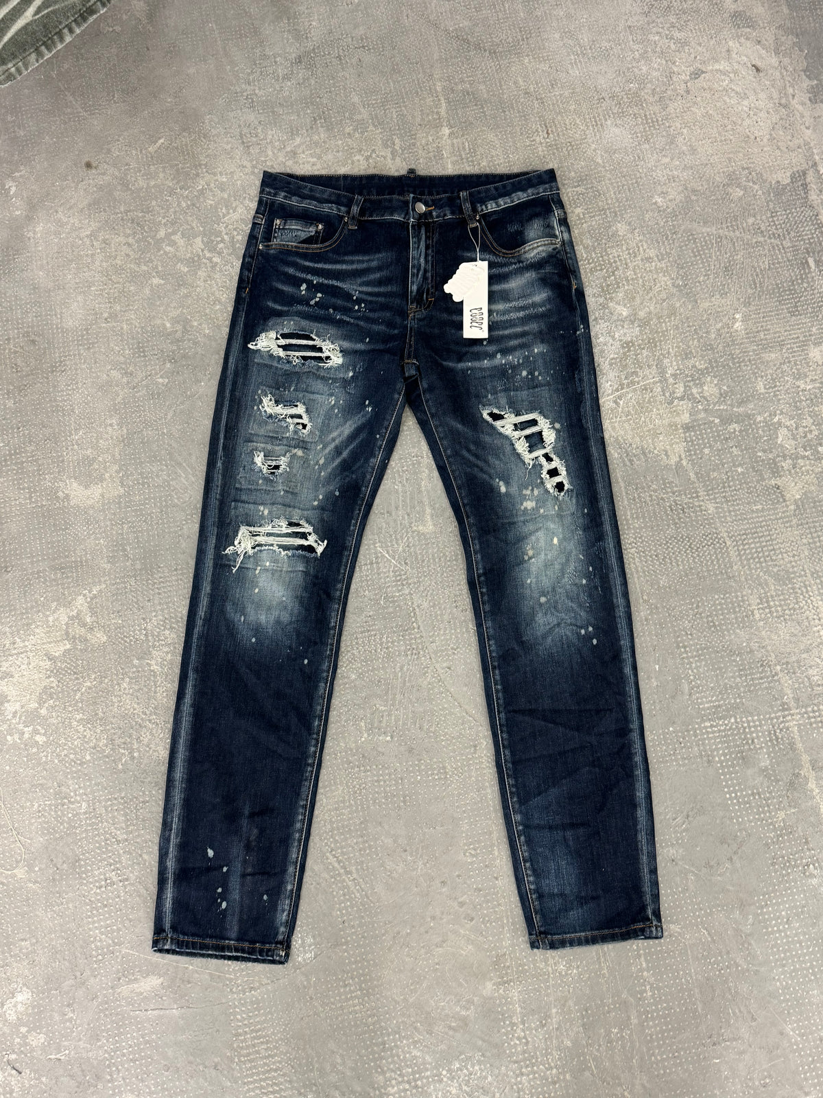 Luxury Distressed Denim (24h Shipping)