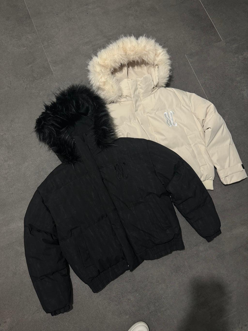 Essec Fur Jacket Black