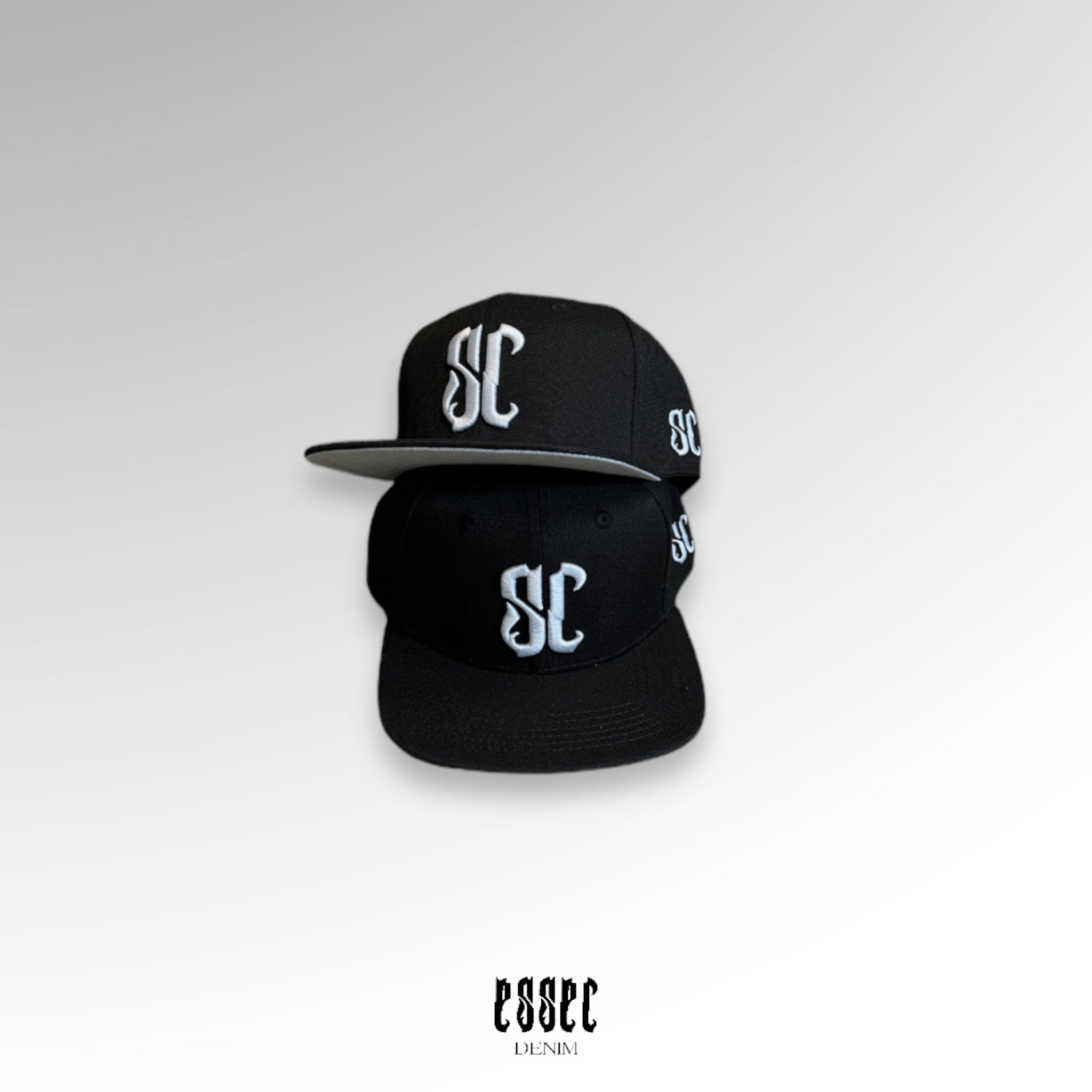 SC Black Fitted Hat