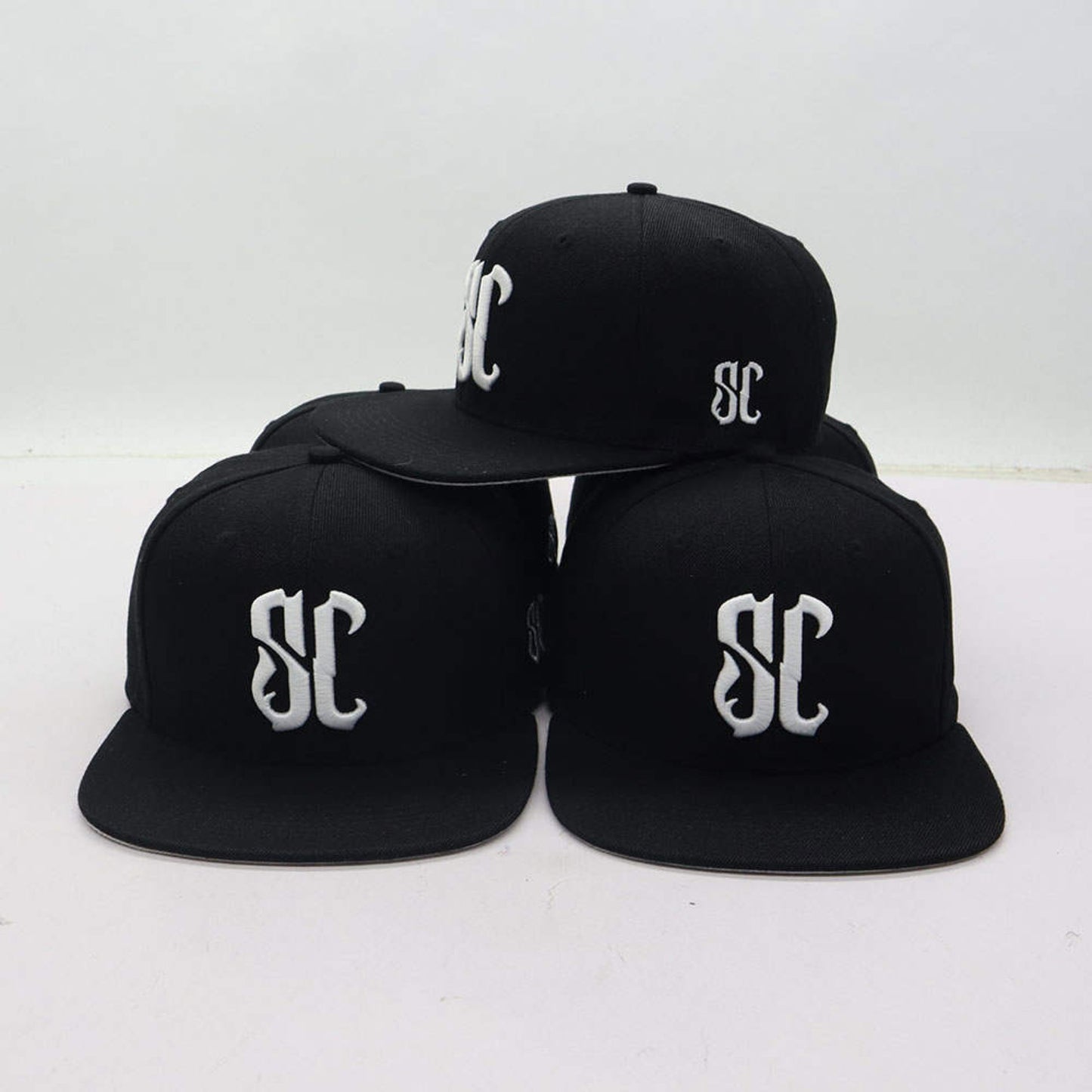 SC Black Fitted Hat