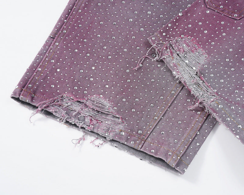 Essec Diamond Wine Red Jorts