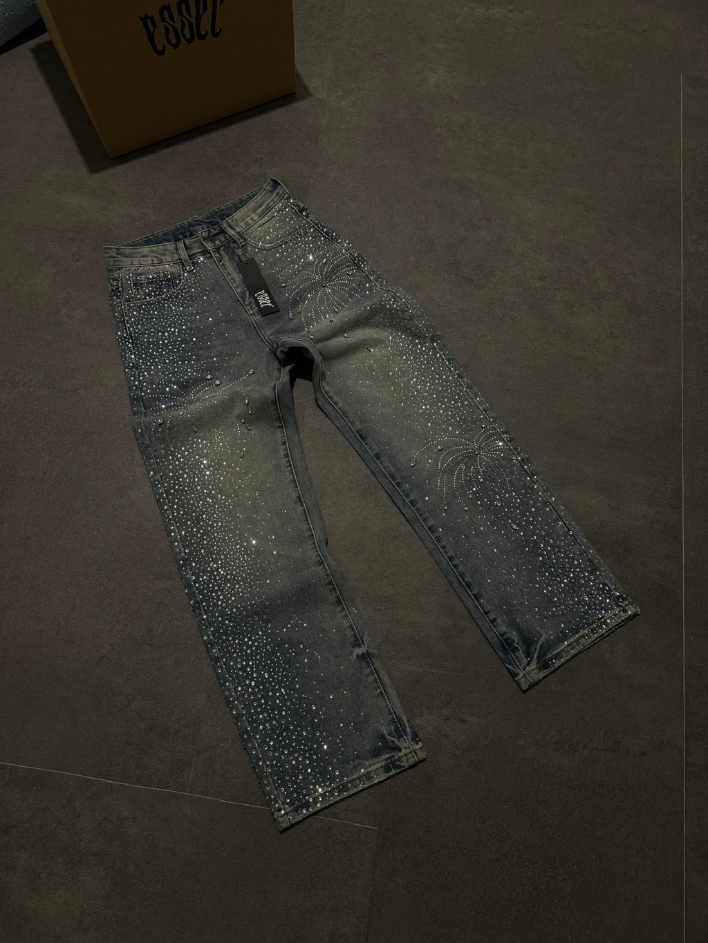 Diamond Blue Baggy Denim