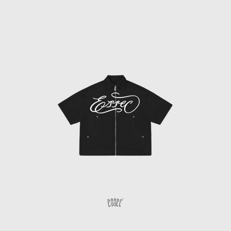 Essec Black Zip Shirt