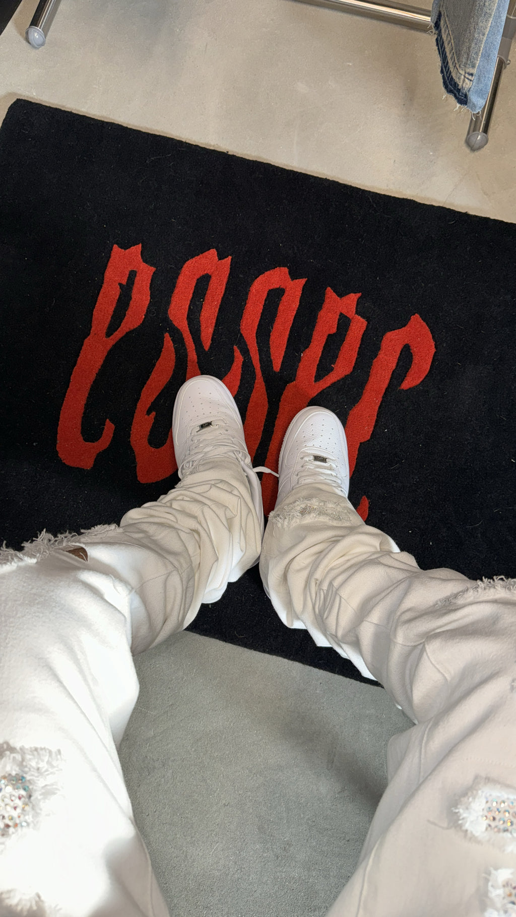 Stacked White vvs Denim