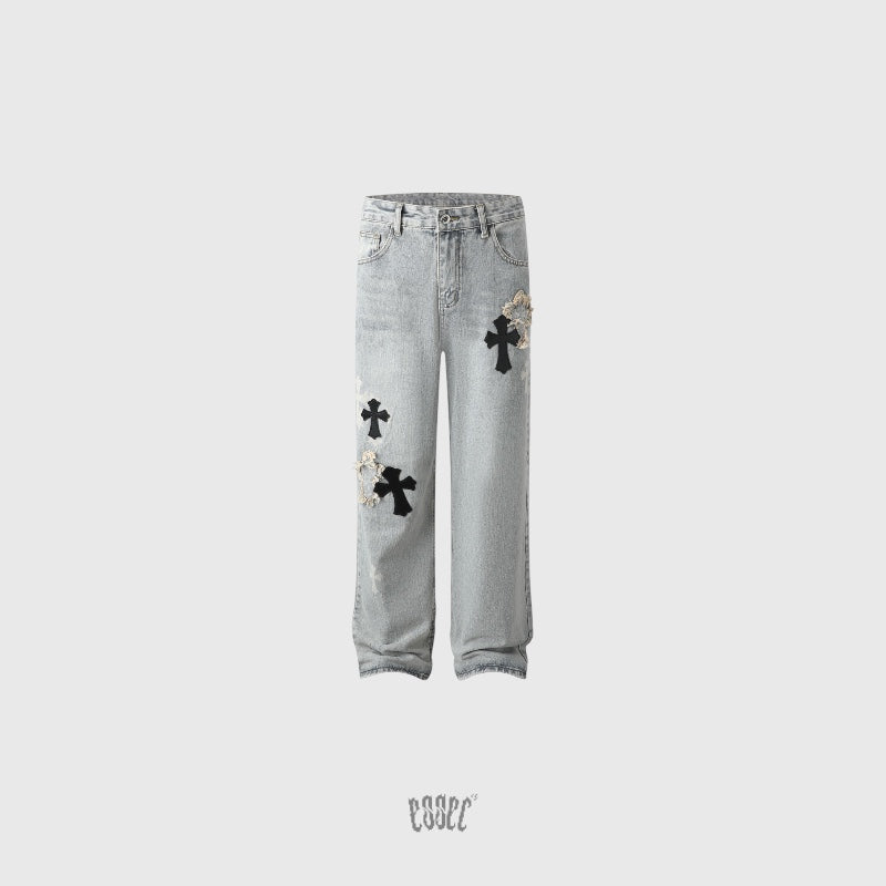 Blue Cross Denim