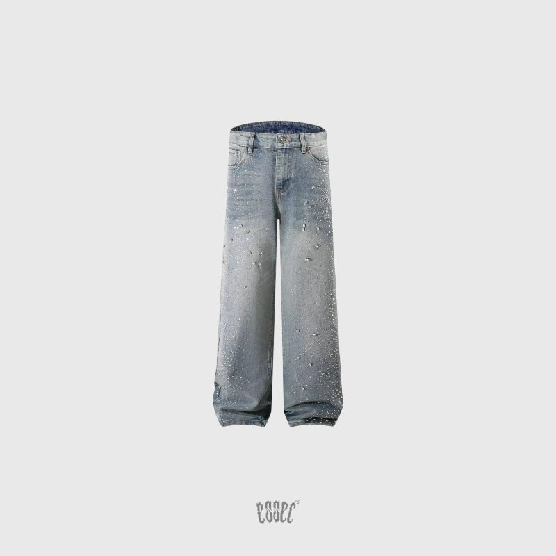 Diamond Blue Baggy Denim