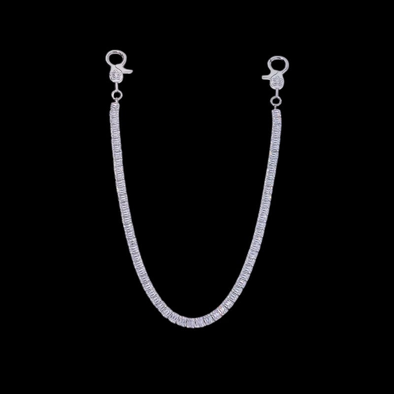 Iced Baguette Wallet Chain