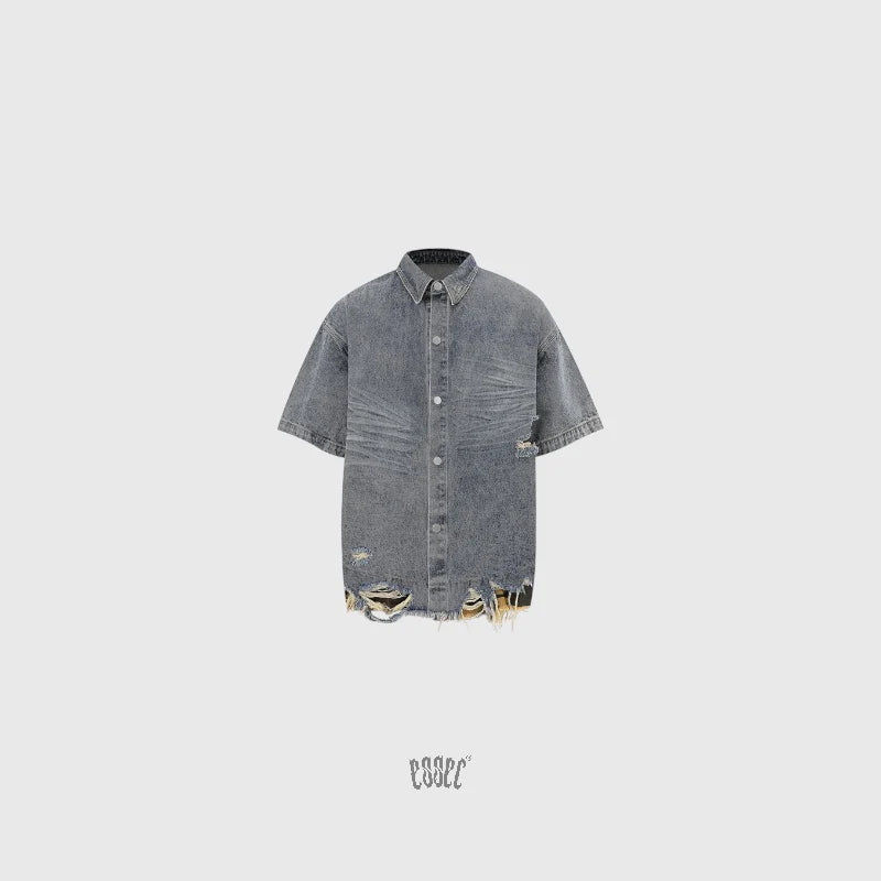 Shirt Blue Camo