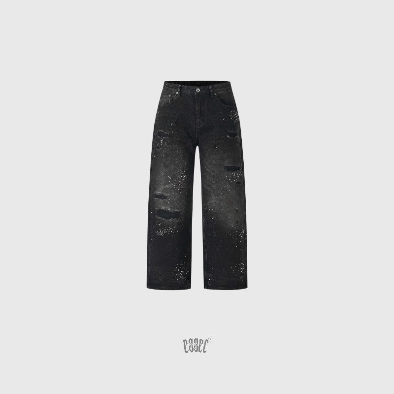 Black Vvs Baggy Denim