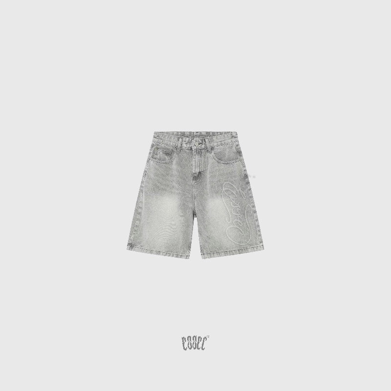 Essec Grey Embossed Logo Short