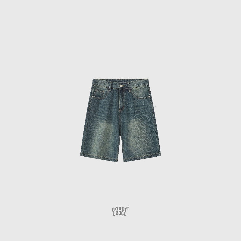 Essec Dark Blue Embossed Logo Short