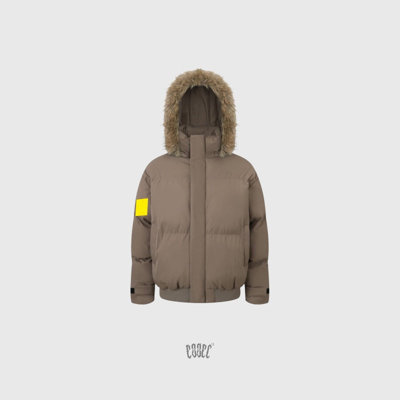 Essec Brown Fur Jacket (Color Change Patches)