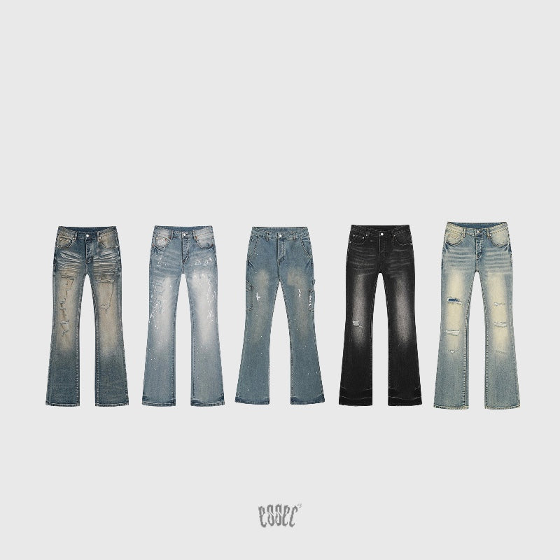 5x Flared Pack Denim