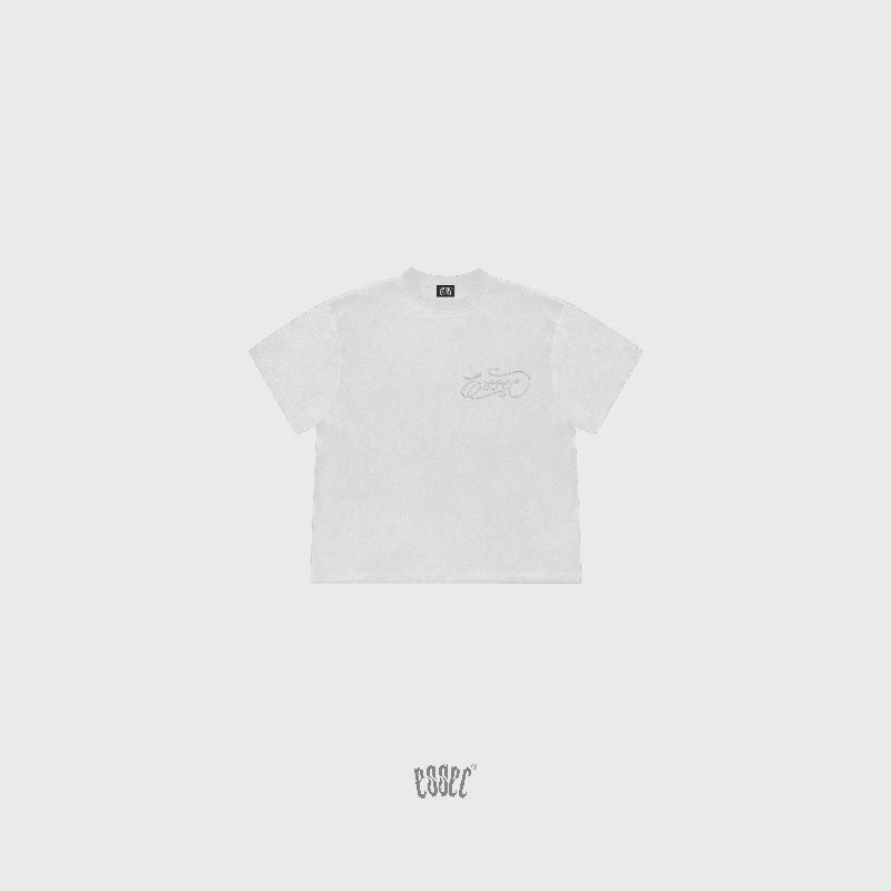 Essec White Basic Tee
