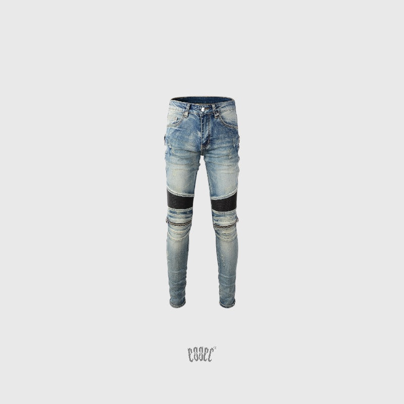 Biker Zip Denim