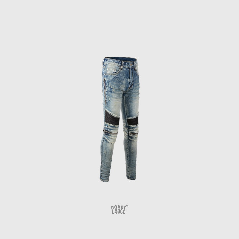 Biker Zip Denim