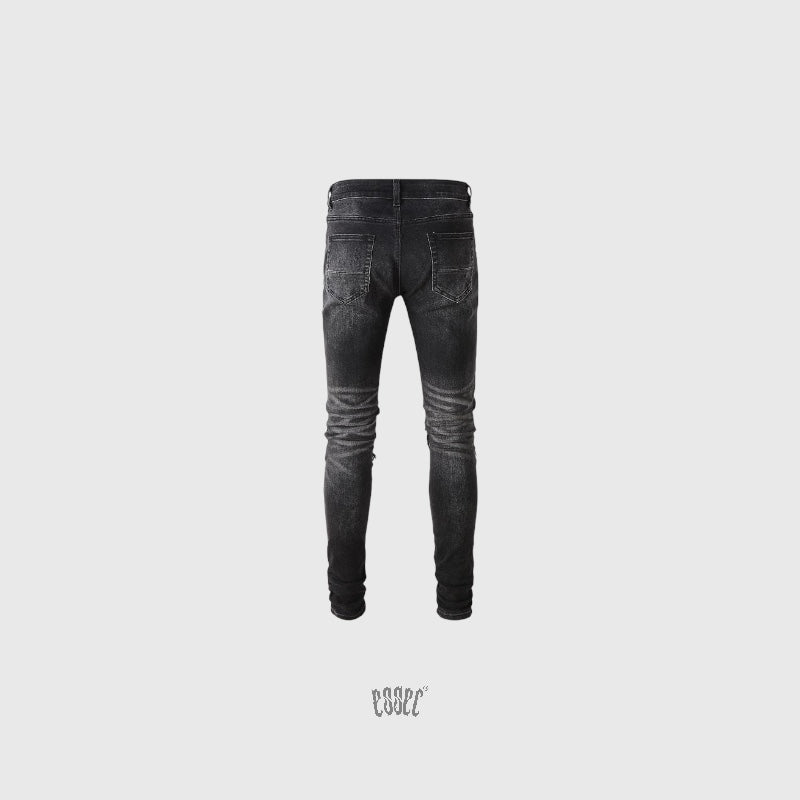 Black Bandana Denim