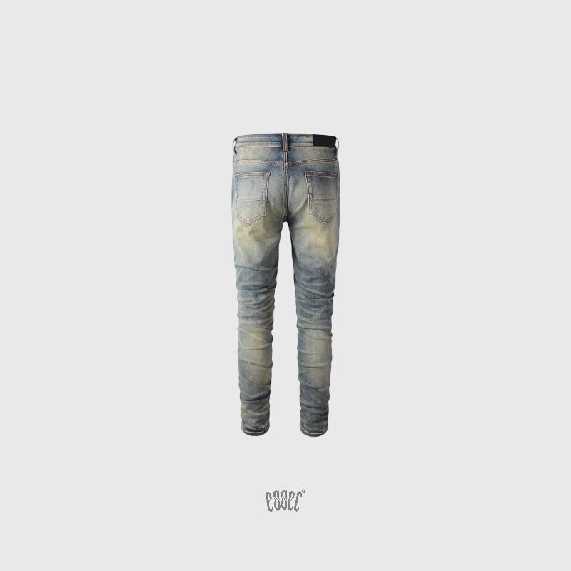 Orange Bandana Denim