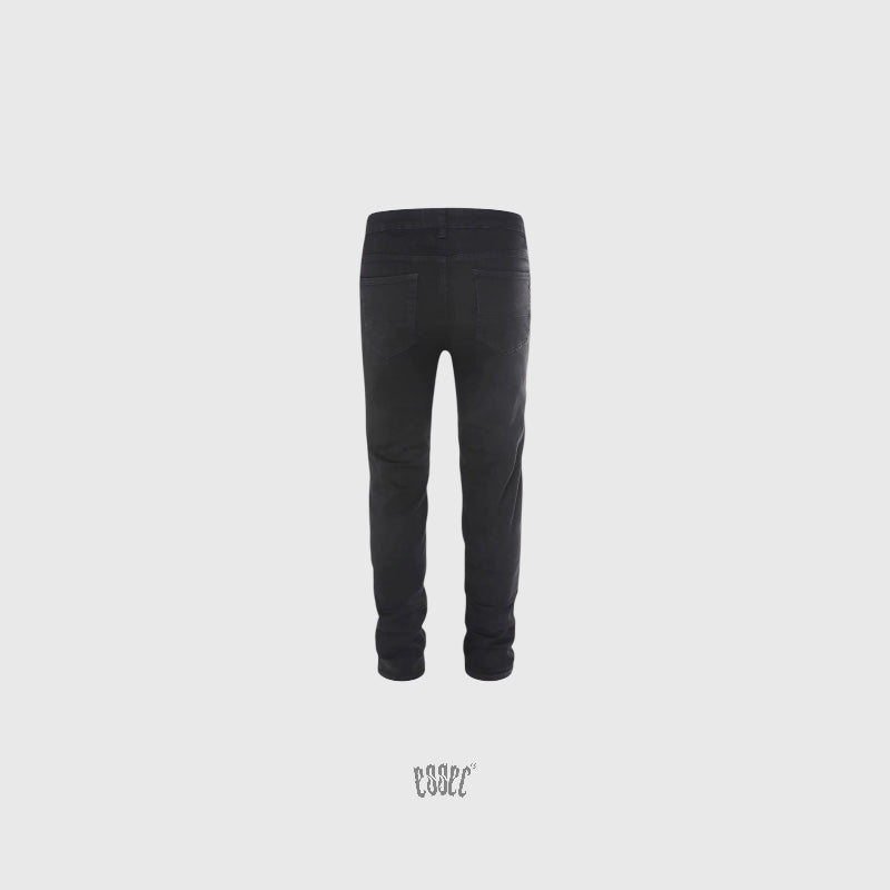 Black Silver Denim