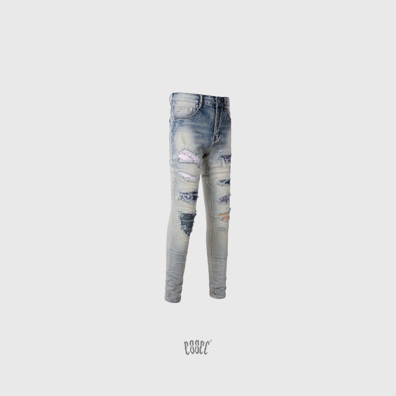 Full Bandana Grey Denim