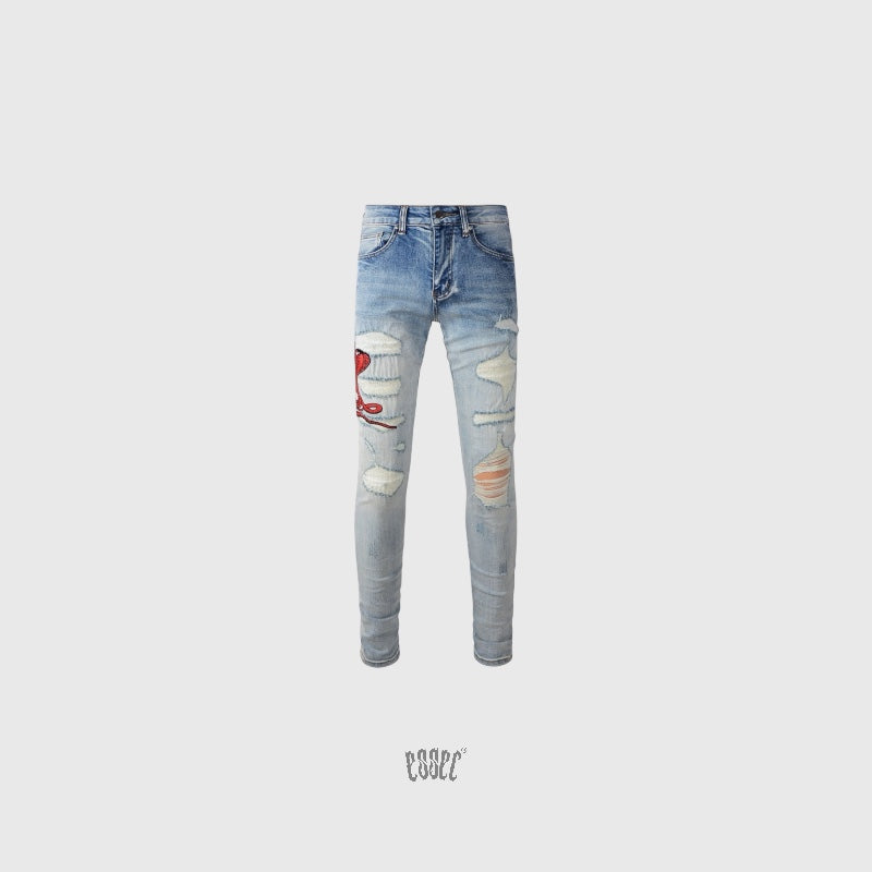 Red Snake Denim