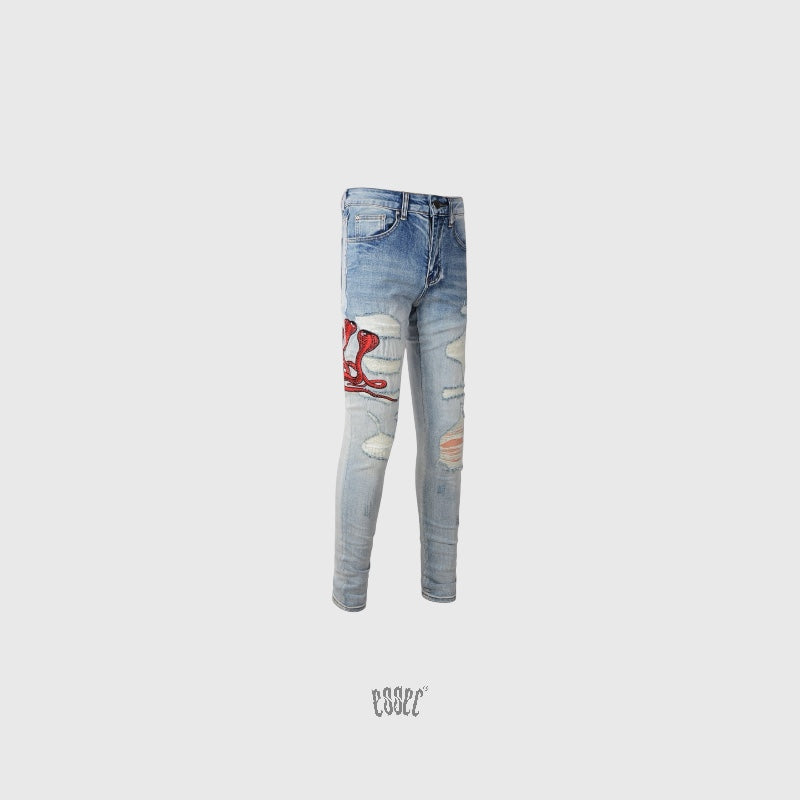 Red Snake Denim
