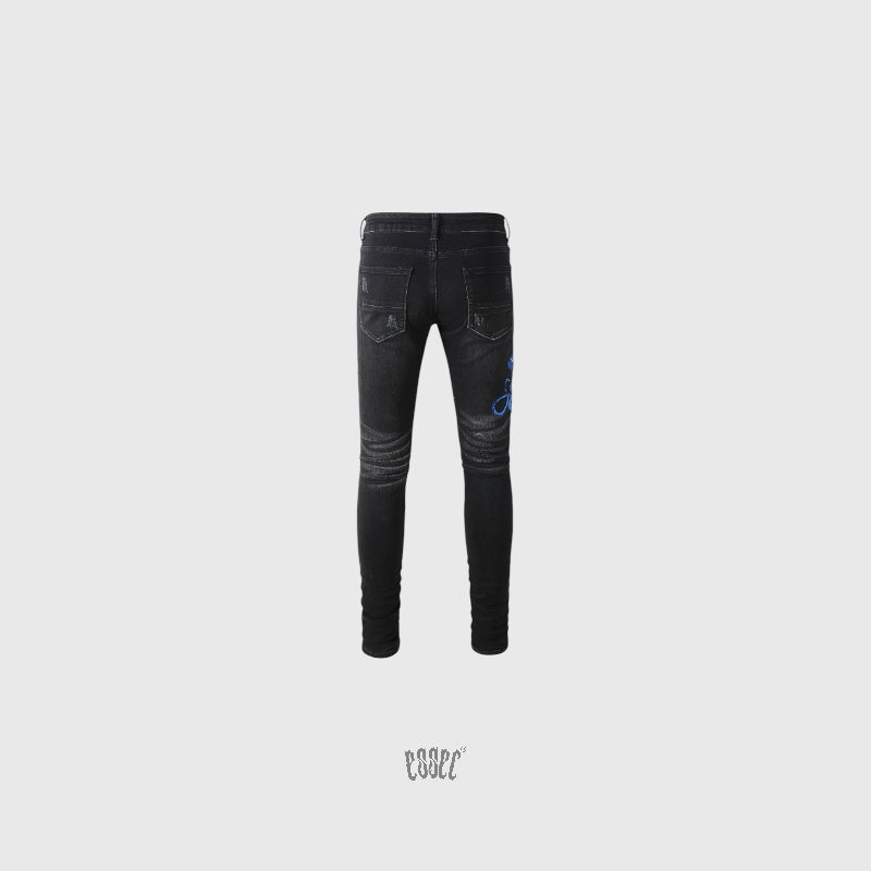 Blue Snake Denim