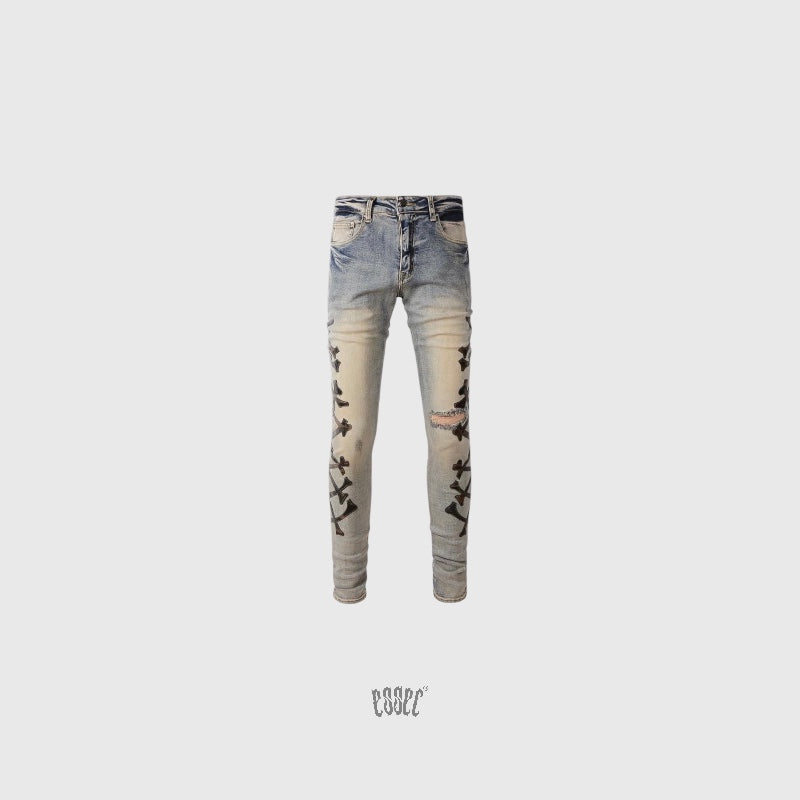Camo Skull Denim