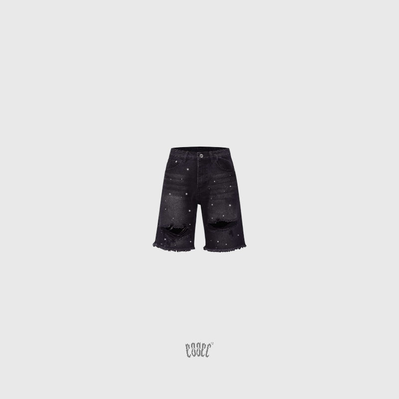 Essec Black Rhinestone Short