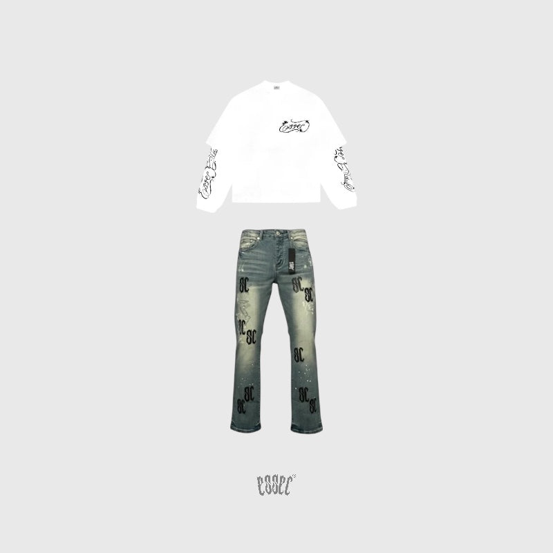 Pack Longsleeve + Denim