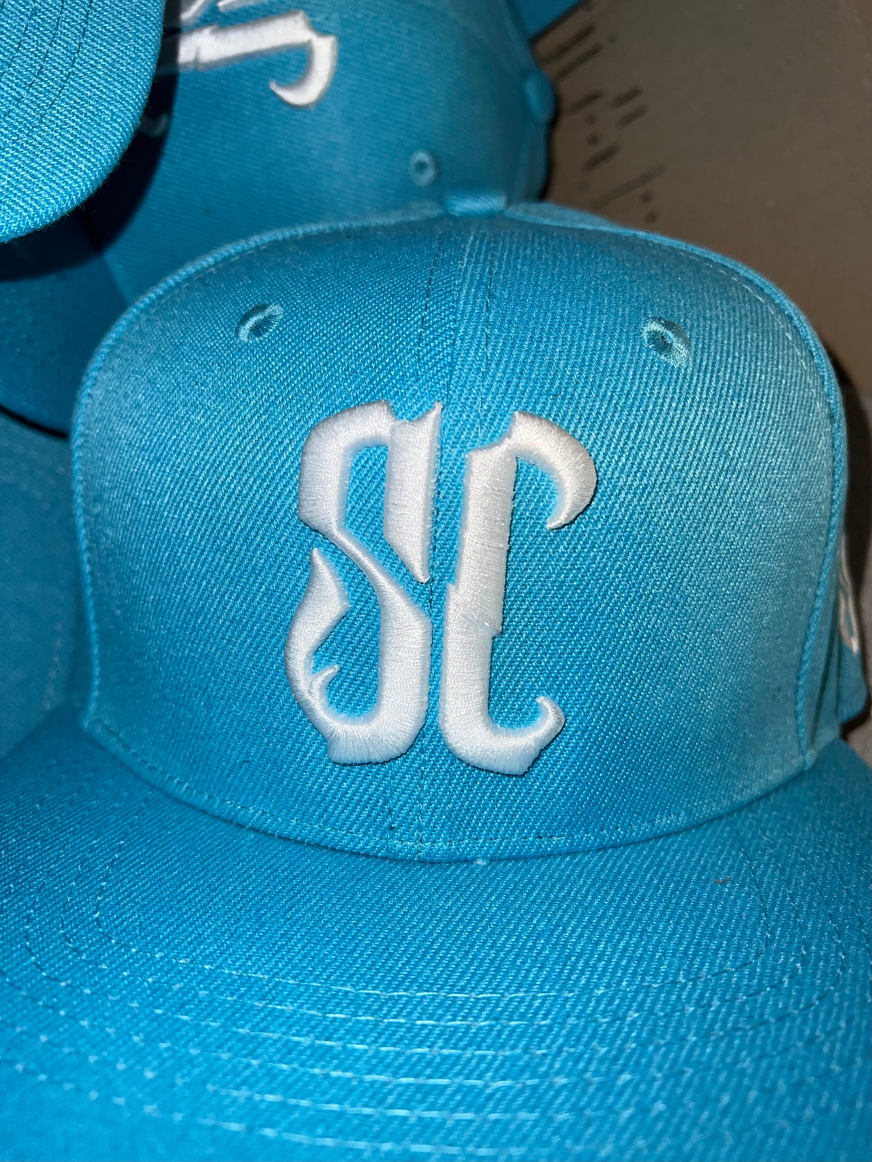 SC Sky Blue Fitted Hat