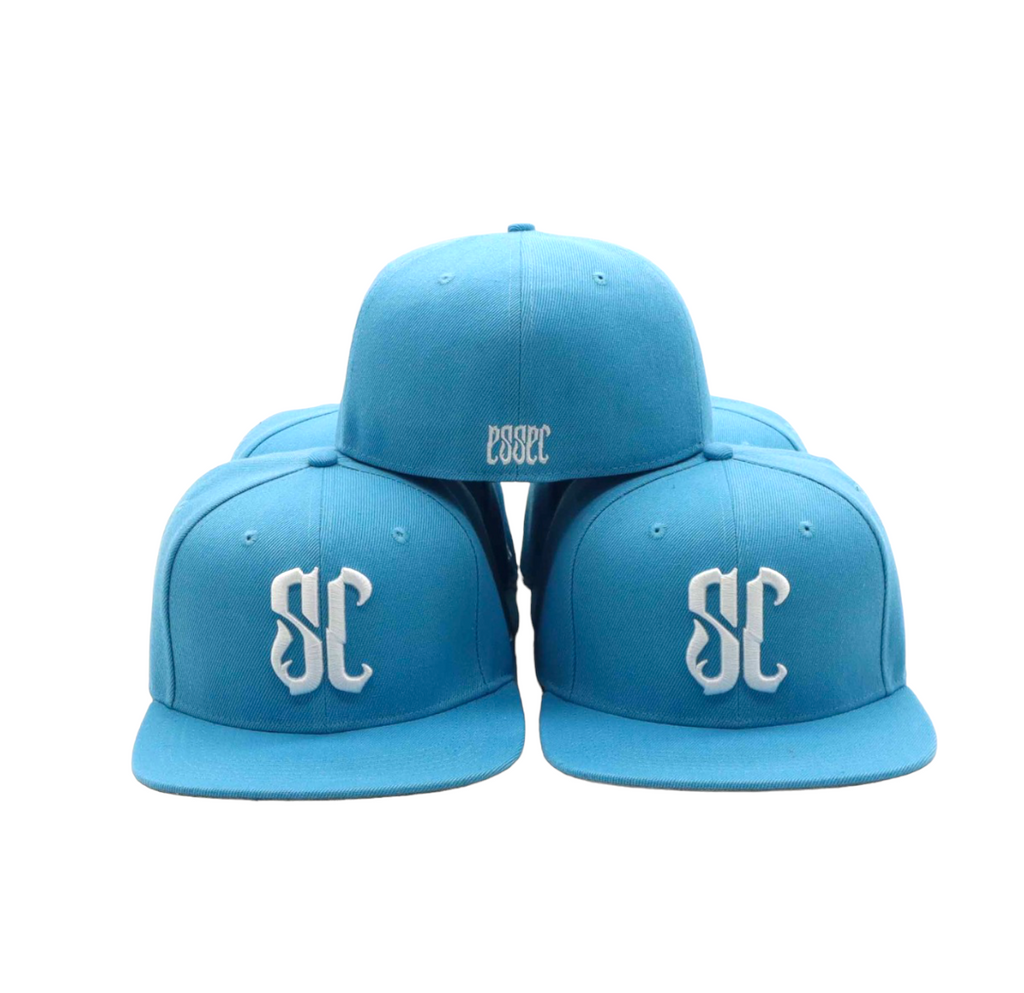 SC Sky Blue Fitted Hat