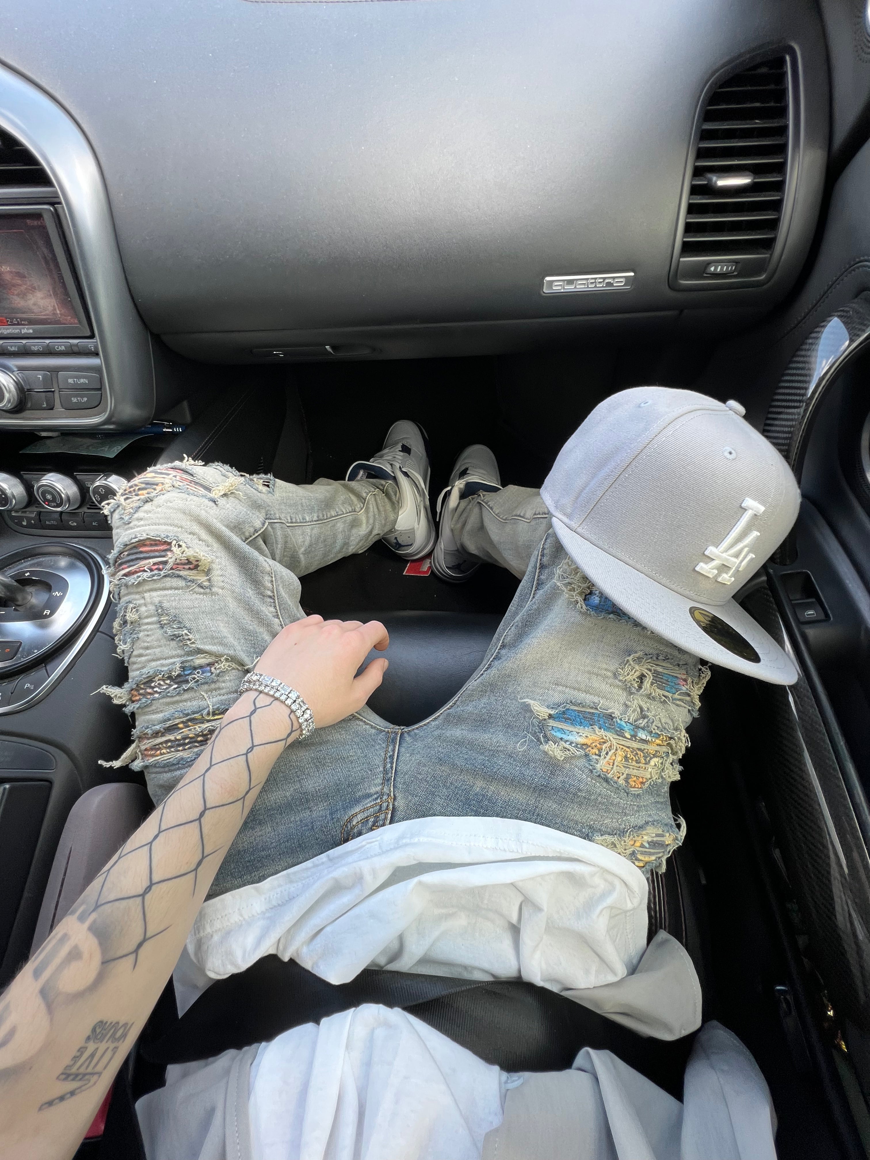 Rainbow Bandana Denim
