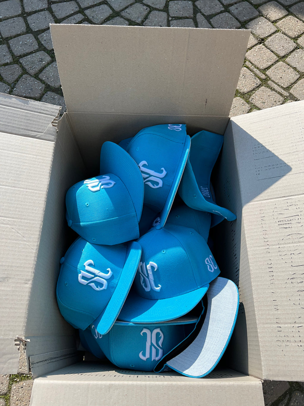 SC Sky Blue Fitted Hat