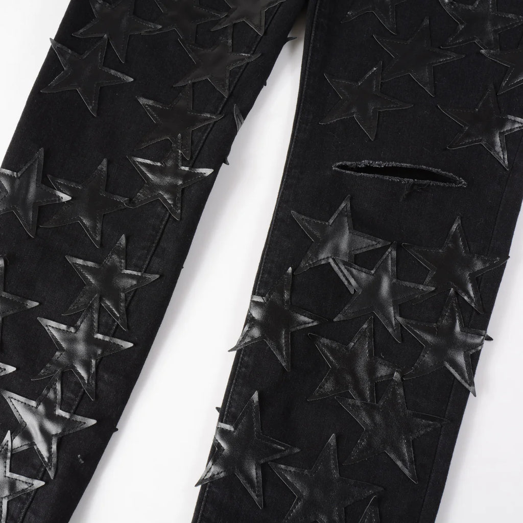 Full Black Star Denim