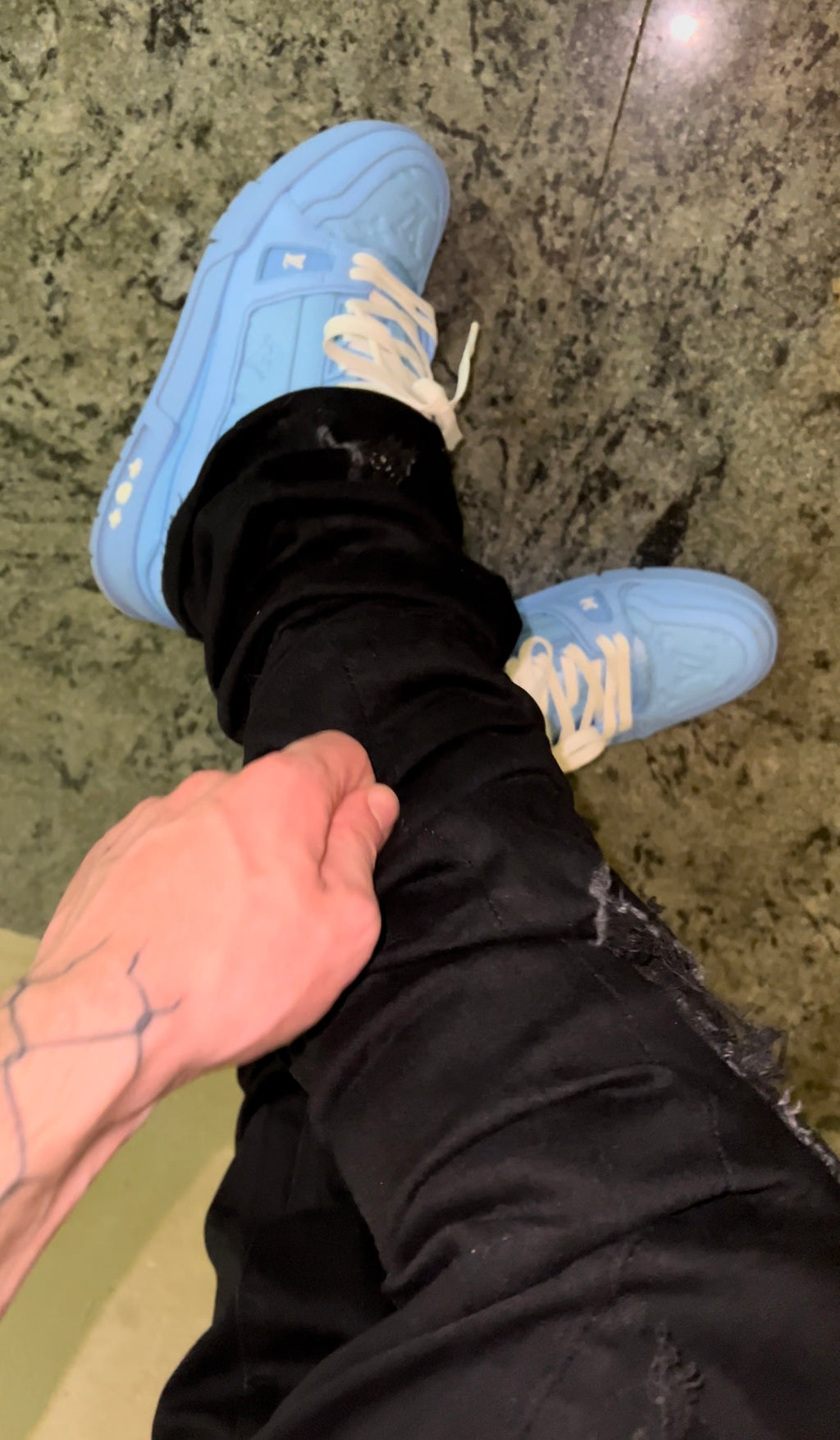 Stacked Black Vvs Denim