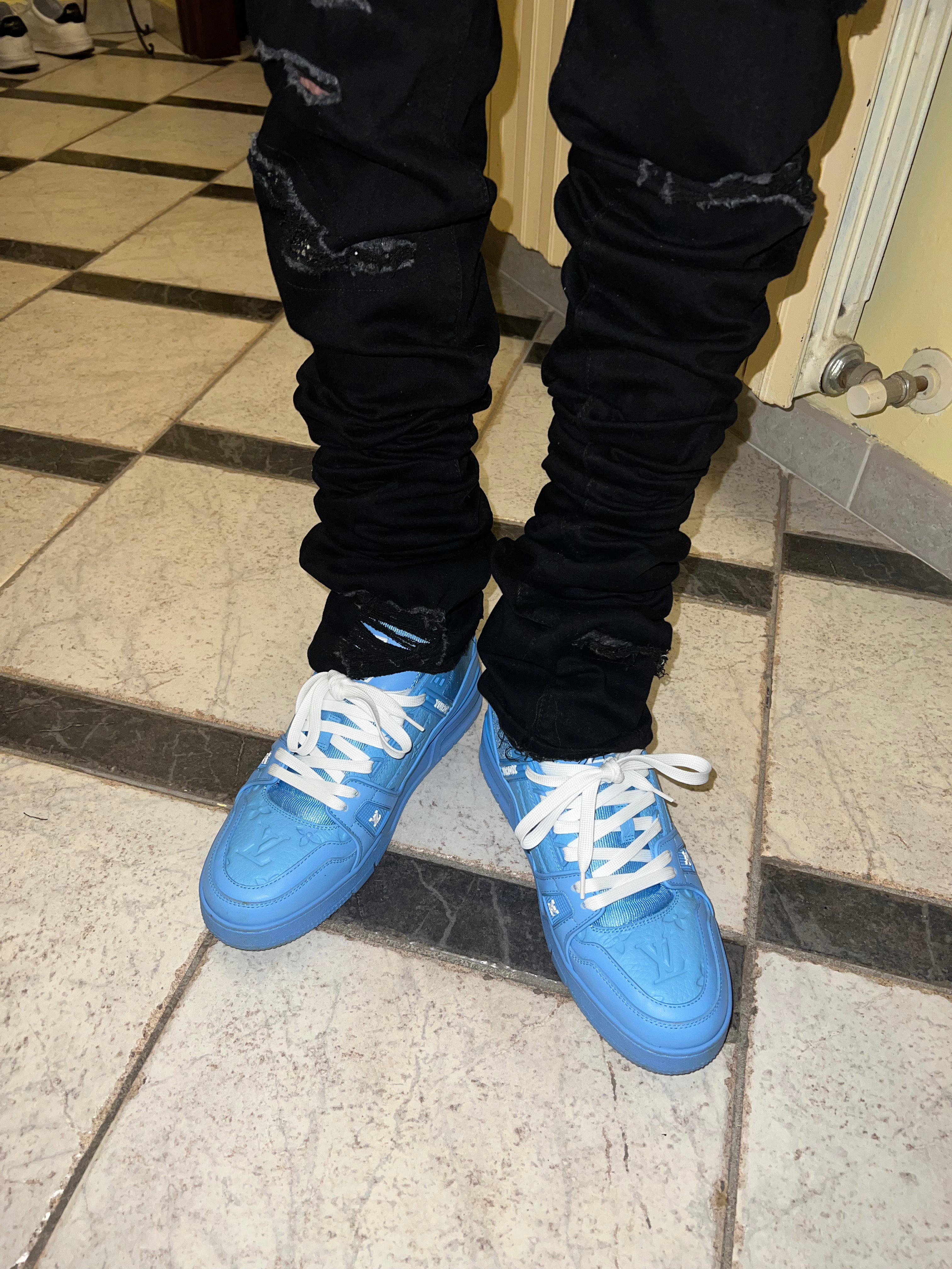 Stacked Black Vvs Denim